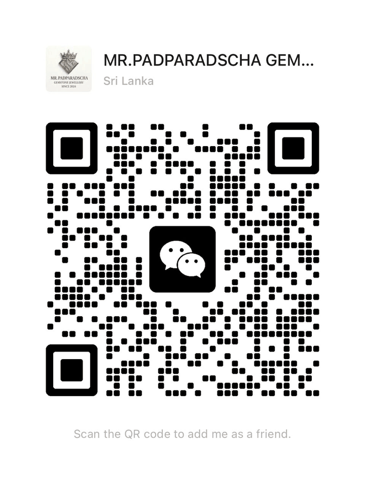 WeChat QR code for Mr. Padparadscha Gemstone Jewellery